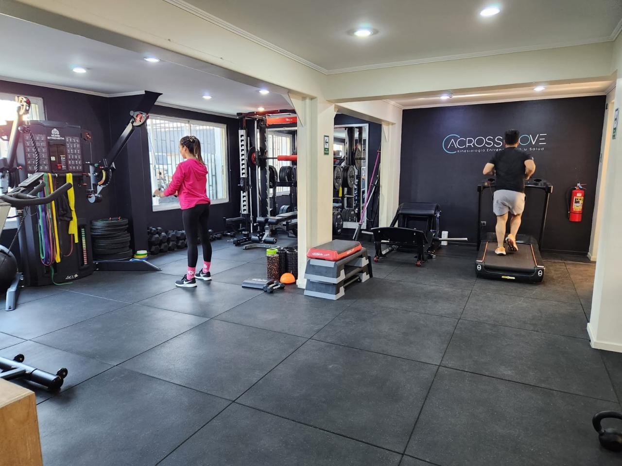 Espacio de atención y ejercicio del centro Across Move