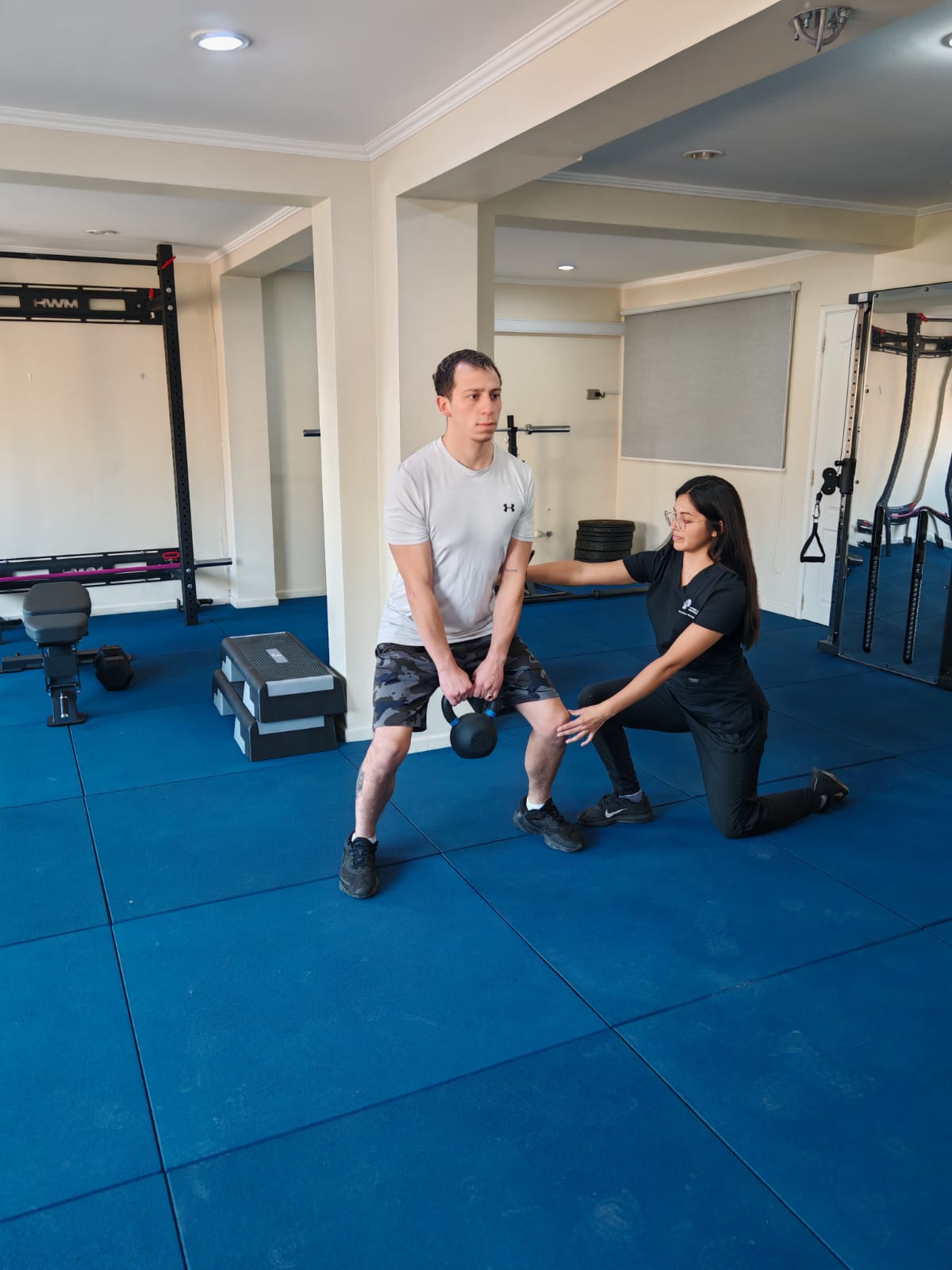 Atención de kinesiología y piso pélvico en Across Move